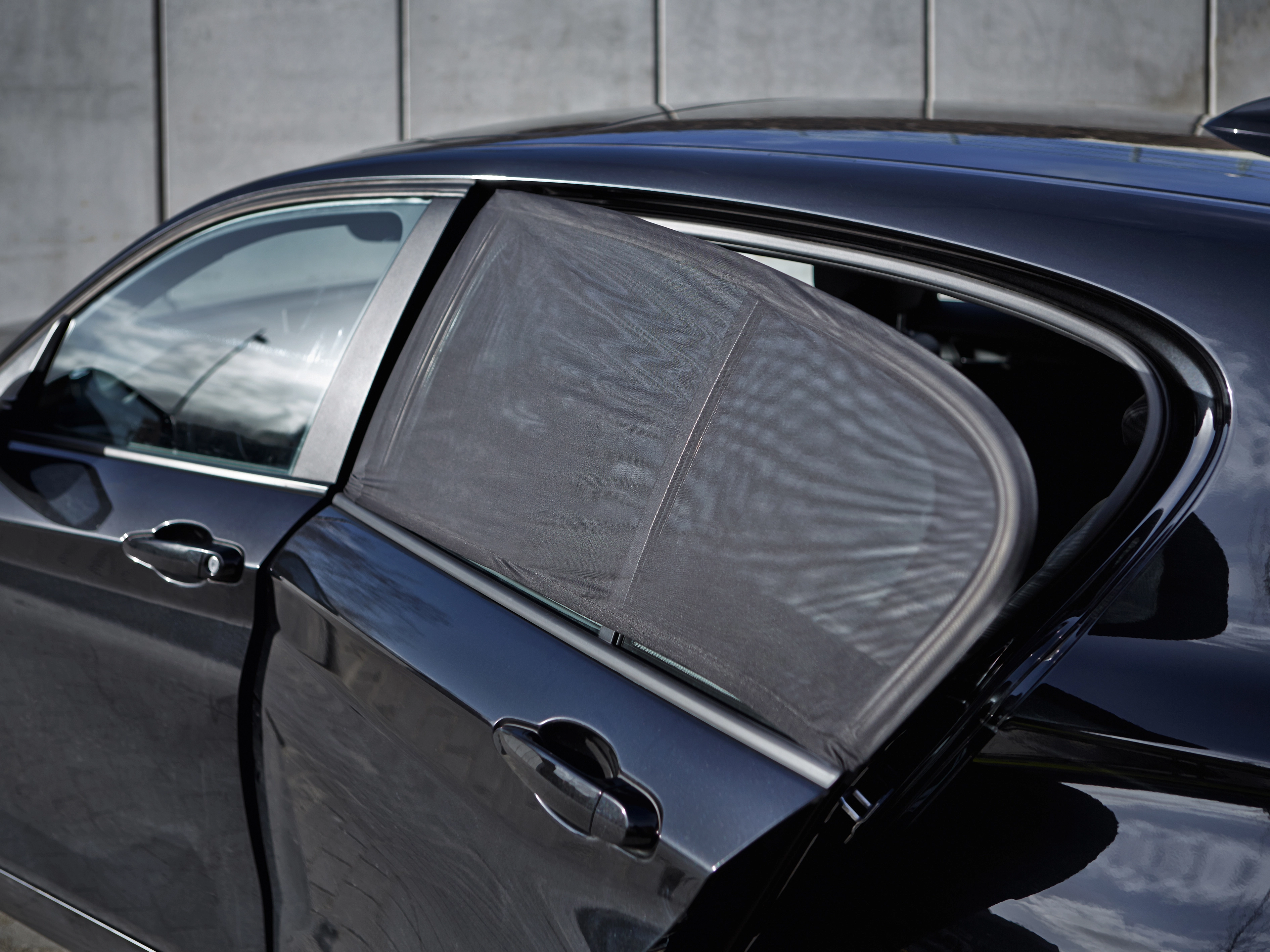 Auto-Sonnenschutz-Rollos 2er-Set für Seitenscheiben Sichtschutz Sonnenblende  PKW