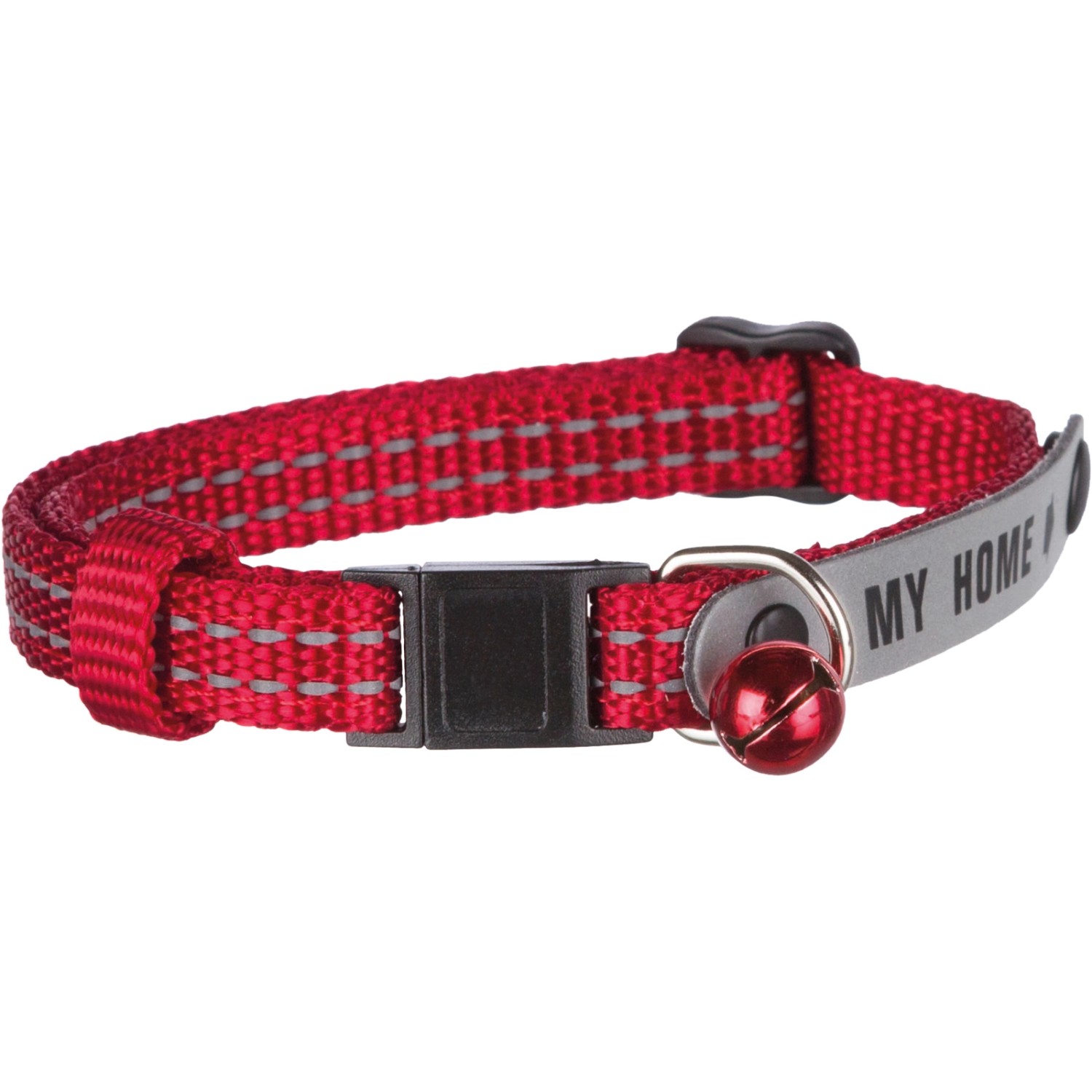 Jollypaw Katzenhalsband mit Adresslasche reflekt. Nylon