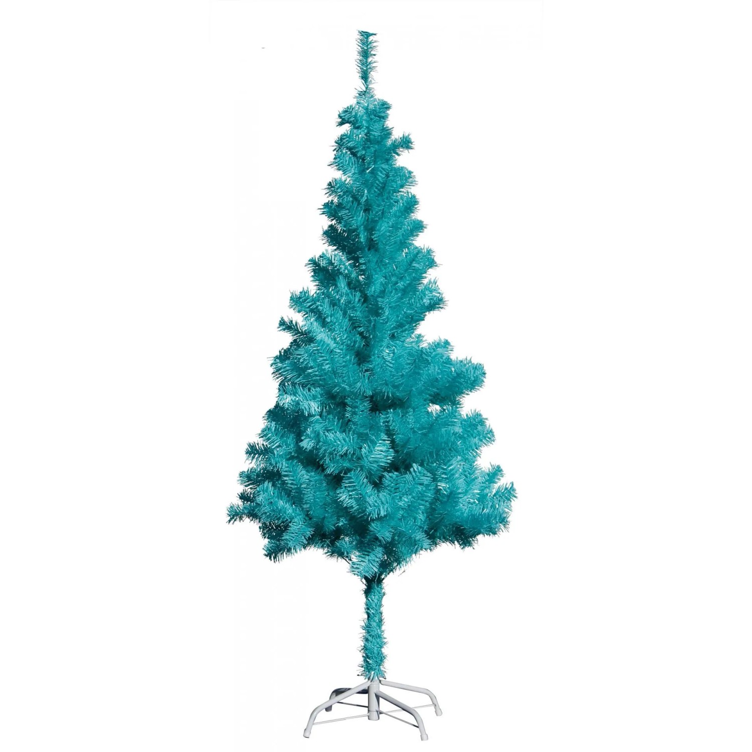 LEX Künstlicher Weihnachtsbaum Inkl. Ständer Tannenbaum Christbaum Türkis 180cm