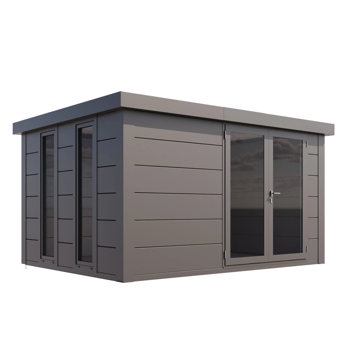 Gerätehaus Luminato 3930 Anthrazit 388 cm x 298 cm günstig online kaufen