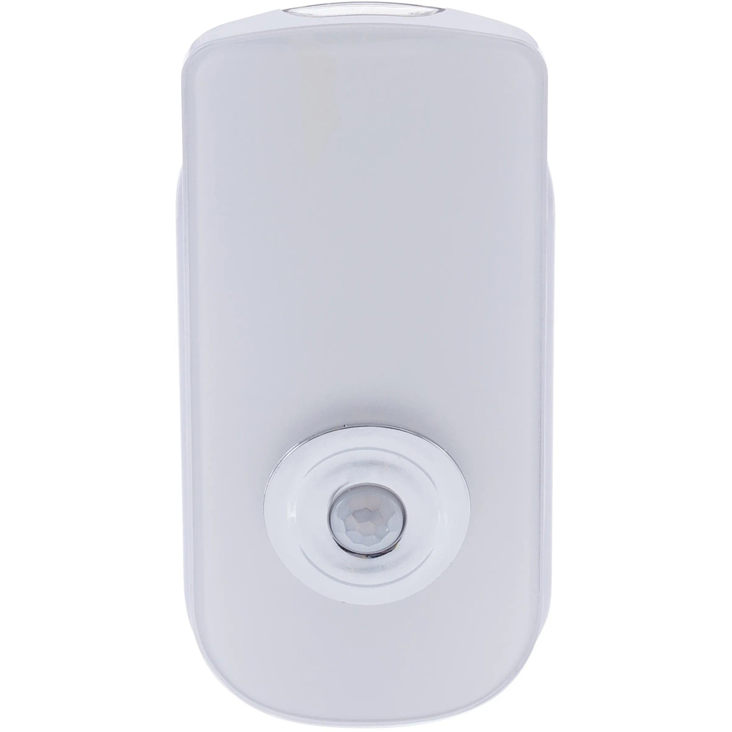 Weißes Müller-Licht LED-Nachtlicht Nox mit Sensor für die Steckdose.