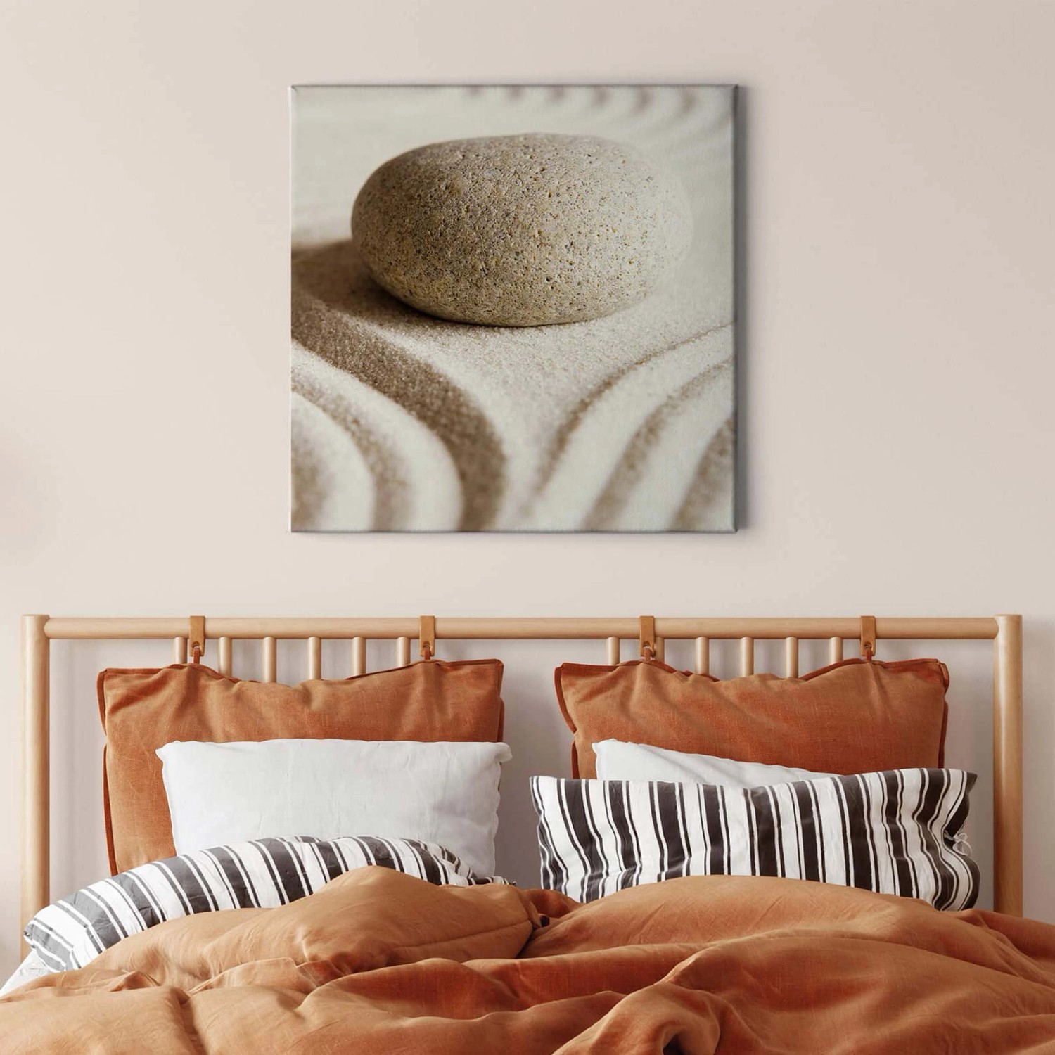 Bricoflor Zen Garten Bild Auf Leinwand Schlafzimmer Und Badezimmer Bild Mit günstig online kaufen