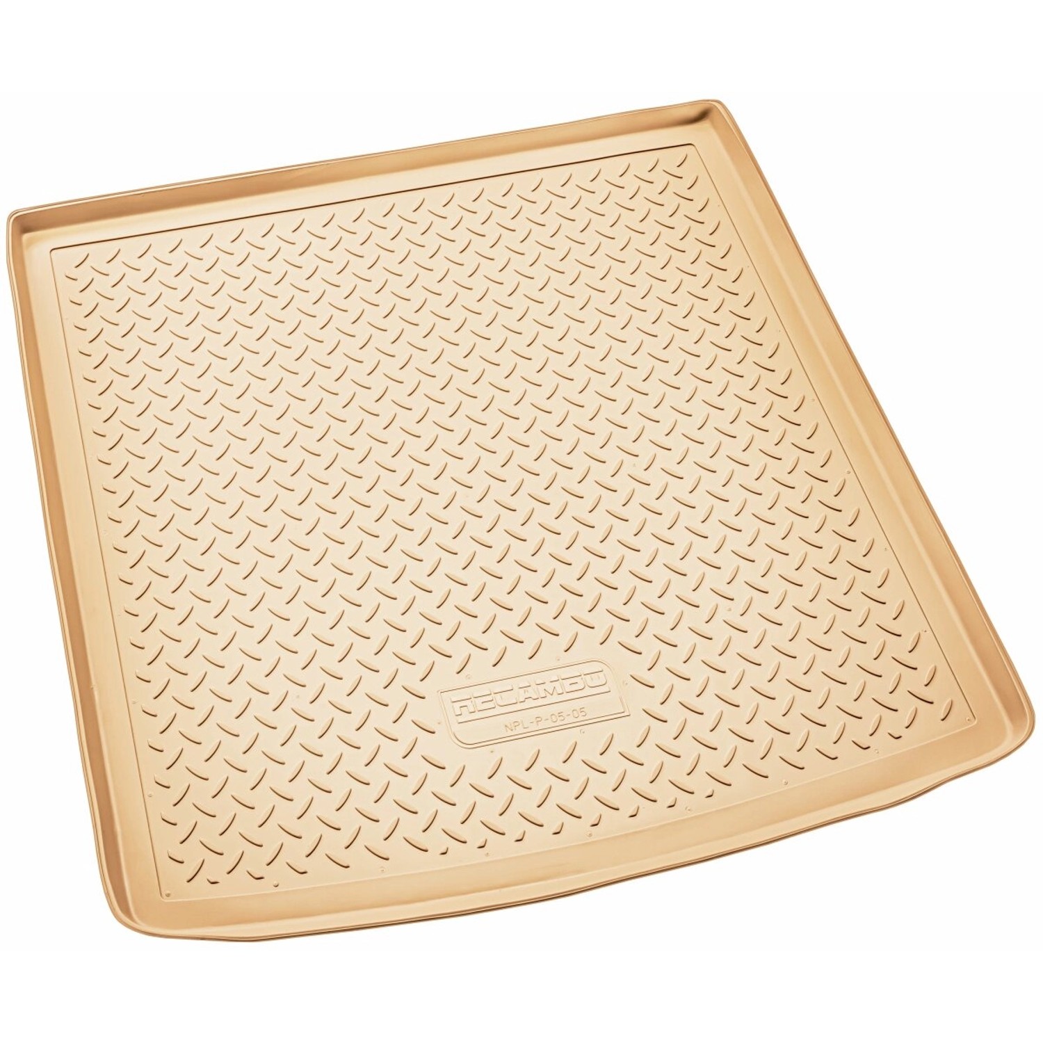 Image of Gummi Kofferraumwanne für Audi A4 B8 Avant 8K5 2008-2015 Passgenau BEIGE