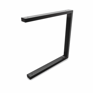 HEVVA Waschtischhalterung LAHN 40 cm Tief 1 Halter Schwarz