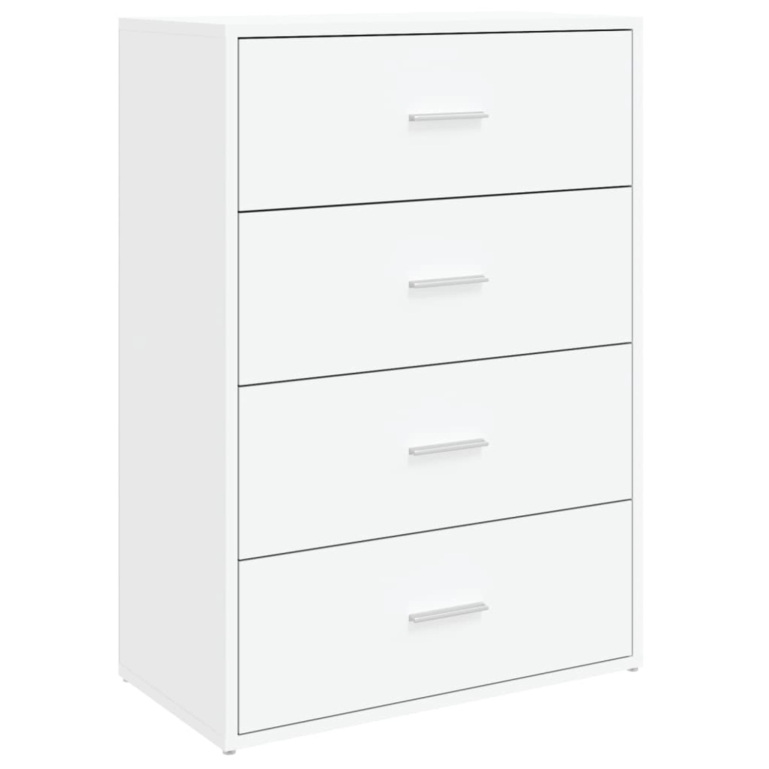 vidaXL Sideboard Weiß 60x31x84 cm Holzwerkstoff 840499