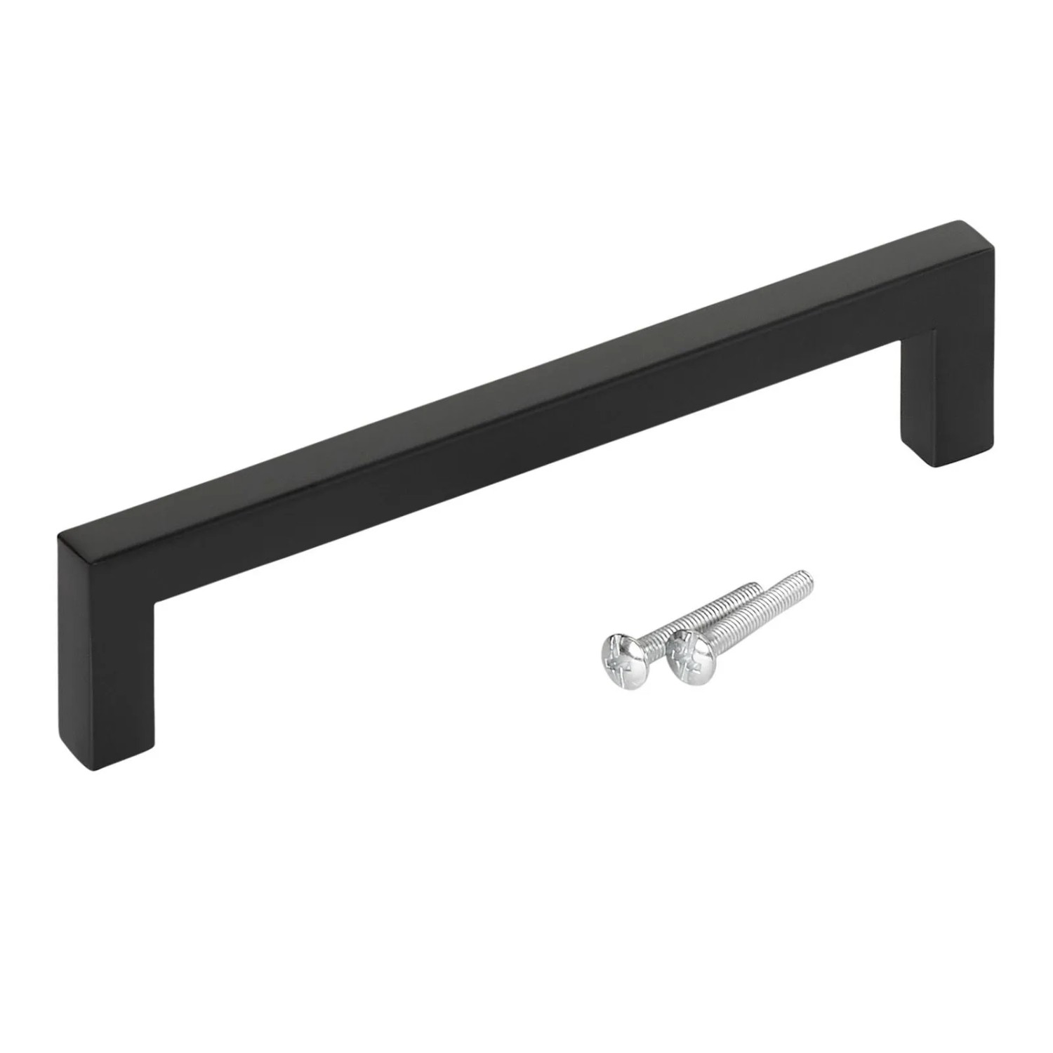 SOTECH Stangengriff E8 BA 160 mm Echt Edelstahl SS201 Schwarz