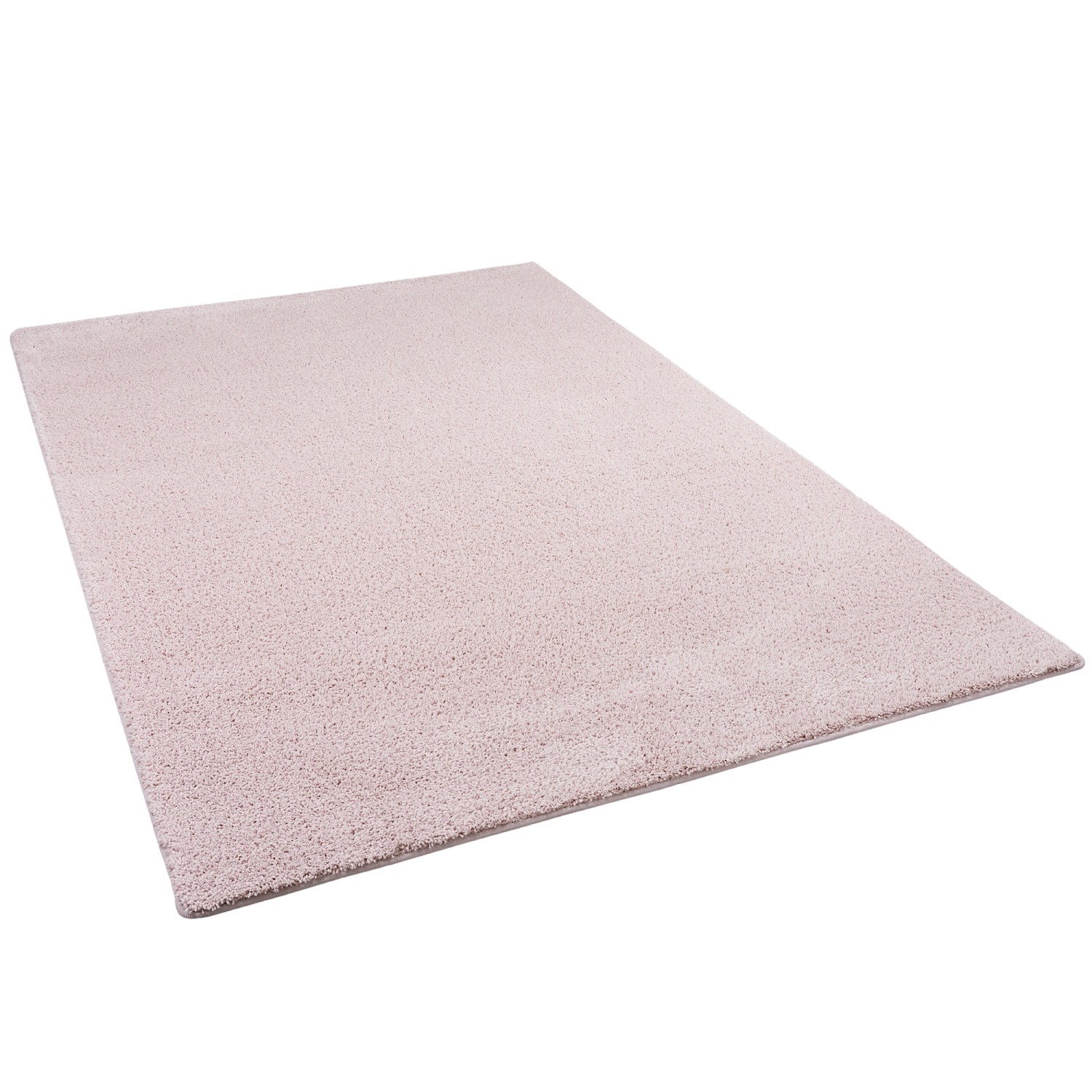 Snapstyle Hochflor Shaggy Teppich Palace Pastell Rosa 80x400cm günstig online kaufen