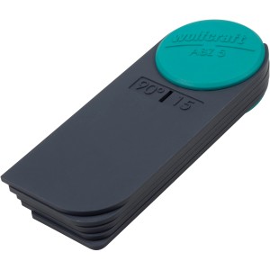 wolfcraft Fugenglätter Fächer-Set, 5-teilig für Silikon und Acryl, mit verschiedenen Radien.