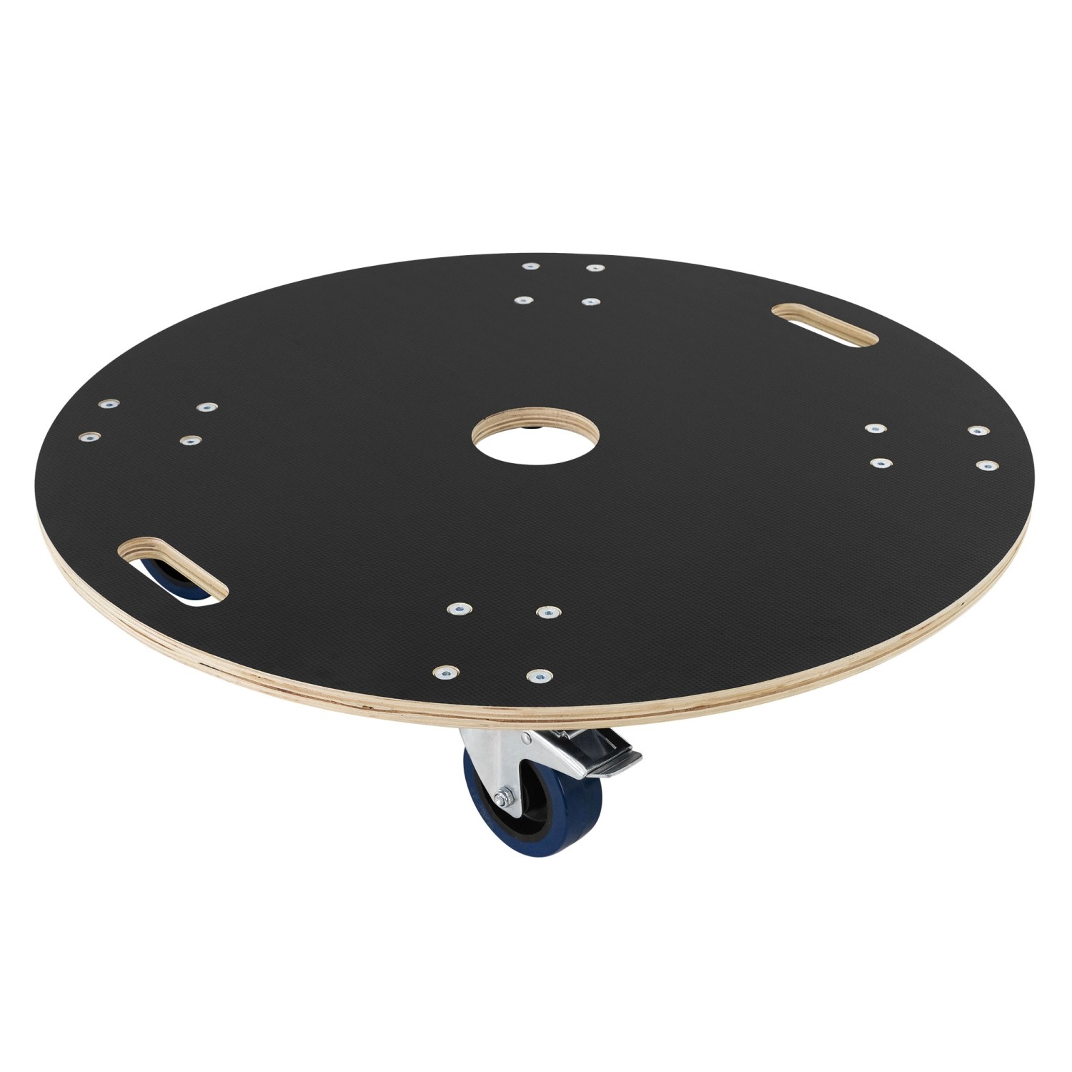 ECD Germany Transportroller Rund 77x14,5 cm Rollbrett mit Siebdruckplatte 8 günstig online kaufen