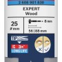 Bosch Forstnerbohrer Expert Wood, 25 mm, in Verpackung. Holzbohrer für präzise Löcher.