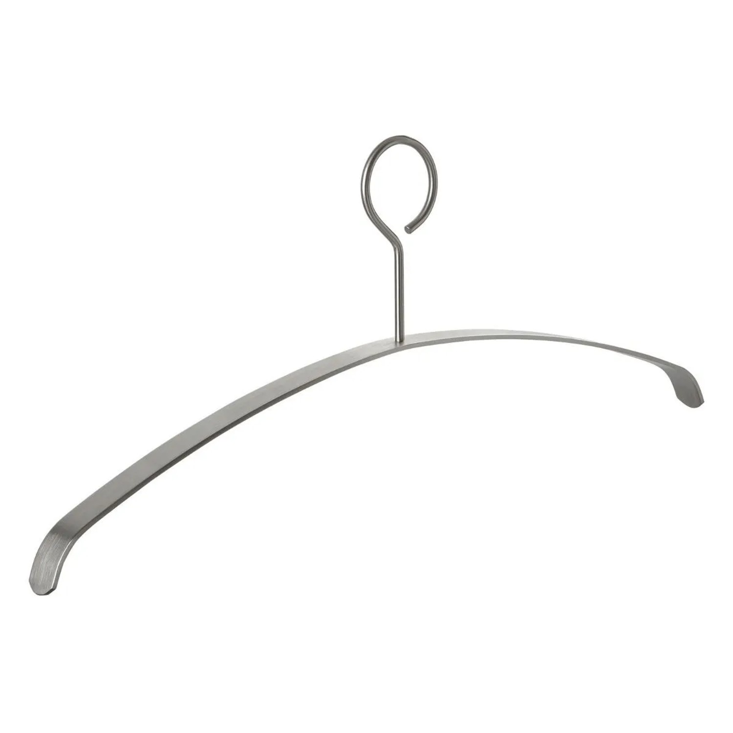 SOTECH Design Kleiderbügel mit Öse 455 x 185 x 20 mm Edelstahl für Kleiderstangen Bis Ø30 mm