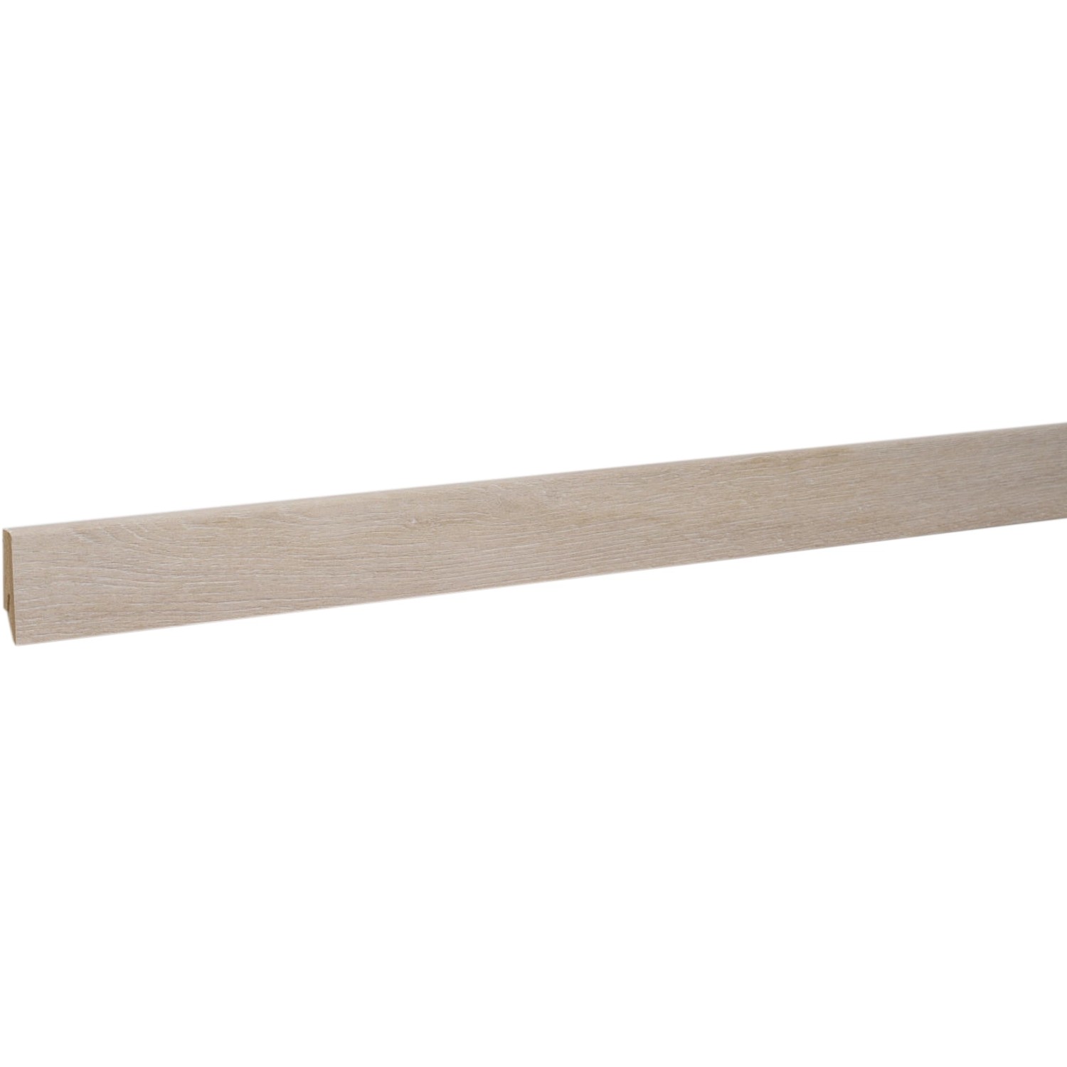 Sockelleiste Eiche Gebürstet Sand 19 mm x 58 mm Länge 2400 mm