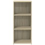 vidaXL Sideboard Sonoma-Eiche 40x41x93 cm Holzwerkstoff 846350_4