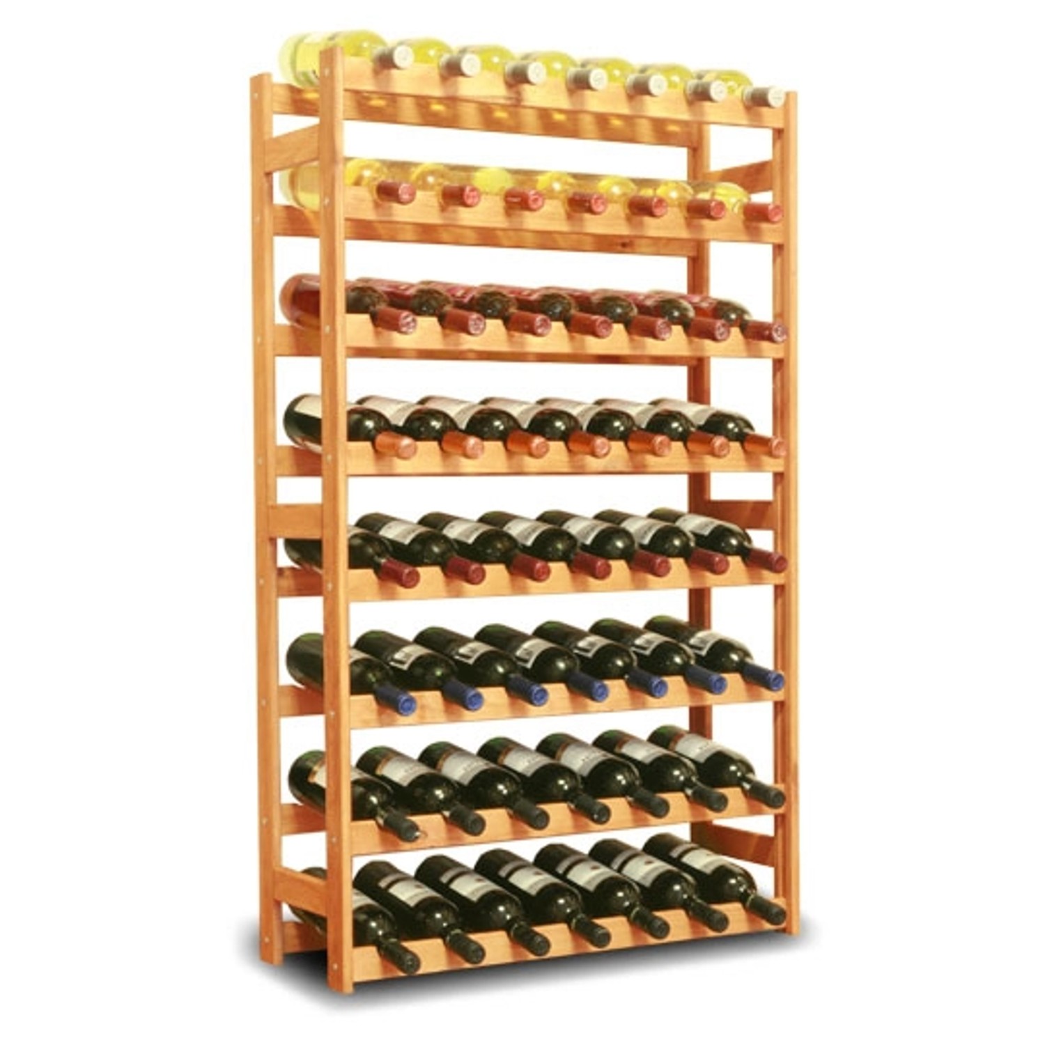 PROREGAL Weinregal Pinotwine HxBxT 118 x 72 x 25 cm 56 Flaschen Massives Ki günstig online kaufen