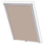 Beige Verdunkelungsrollo CK04 für Velux Fenster, Rollo für Dachfenster.