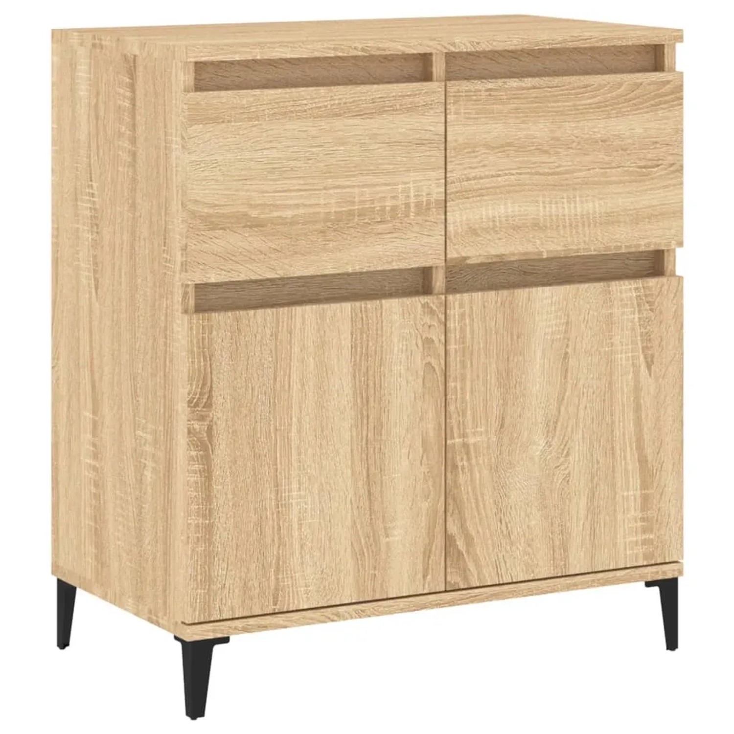 vidaXL Sideboard Sonoma-Eiche 60x35x70 cm Holzwerkstoff 819687