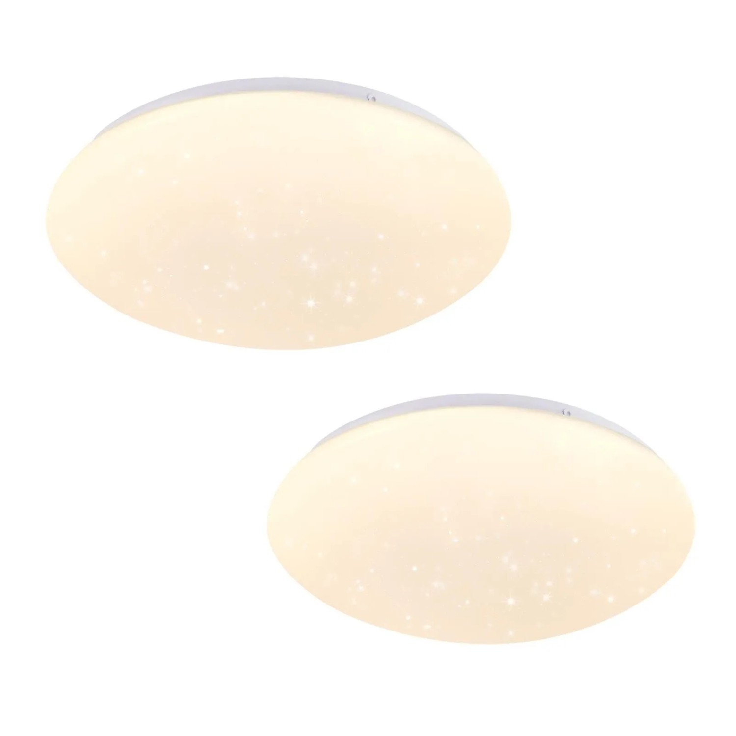 NETTLIFE LED Deckenleuchte aus Metall L17cmWeiß-1