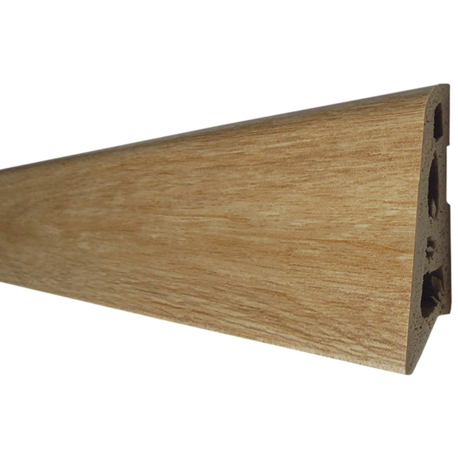 Sockelleiste Boston Design Colorado Oak 60 mm x 15 mm Länge 2500 mm