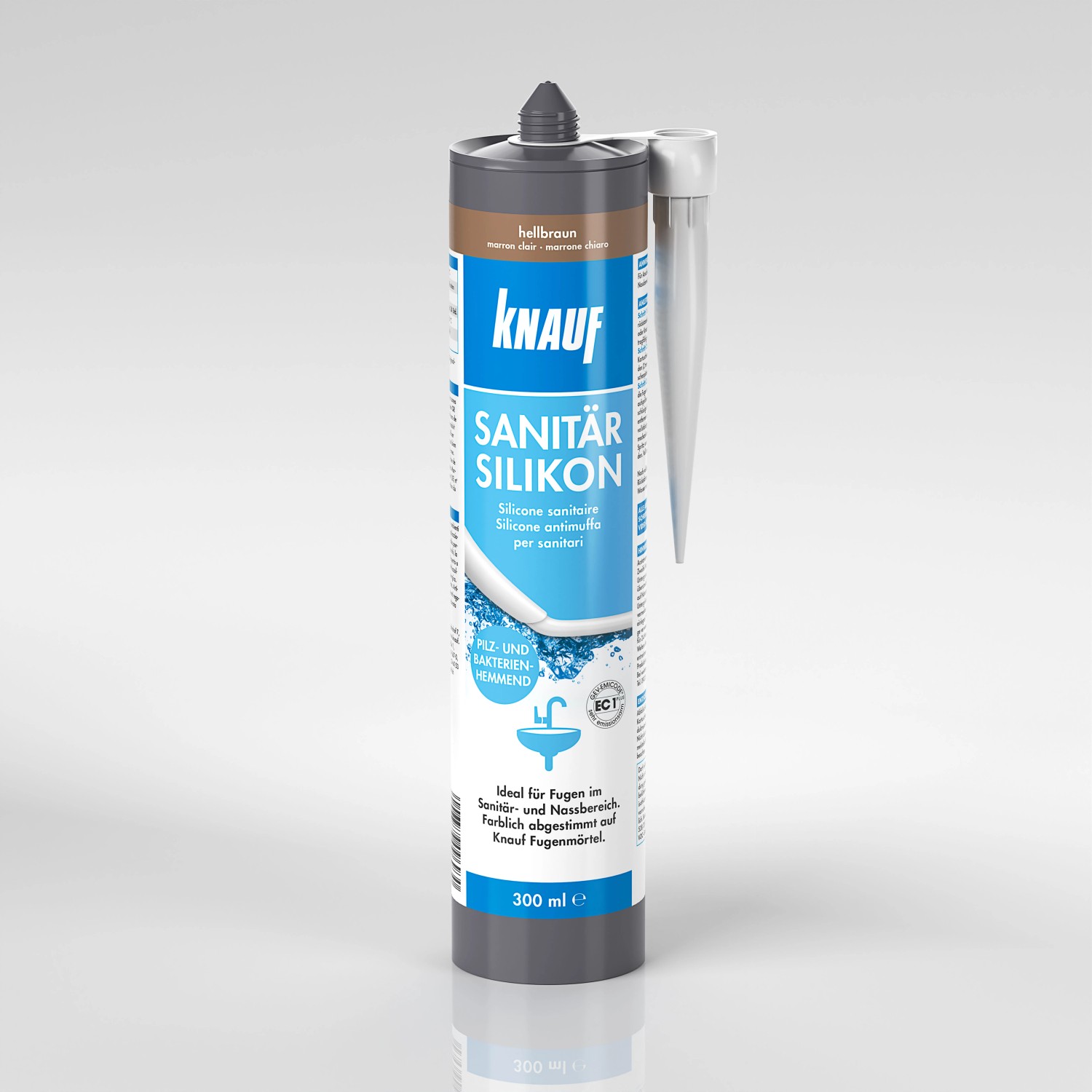 Knauf Sanitär-Silikon Hellbraun 300 ml günstig online kaufen