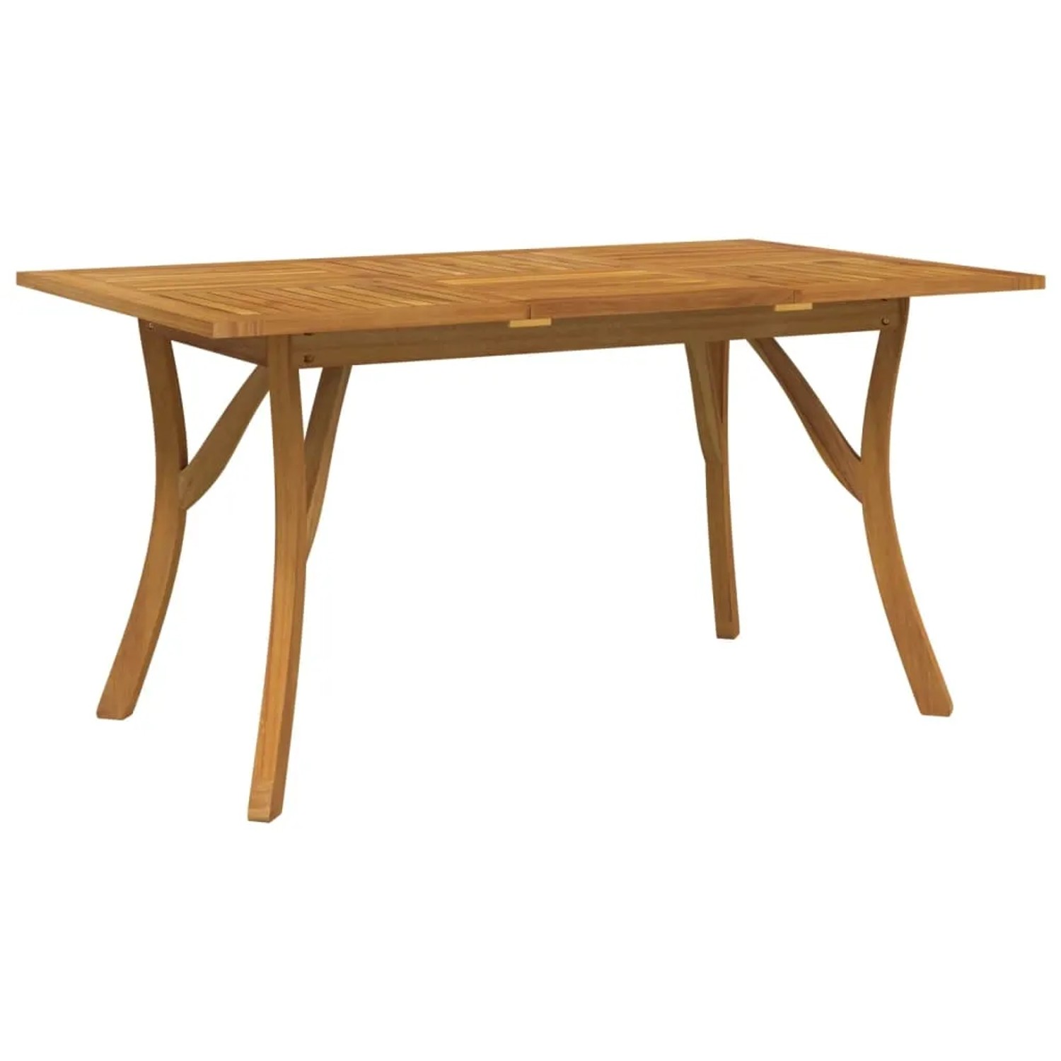 vidaXL Gartentisch 150x90x75 cm Massivholz Akazie 363308
