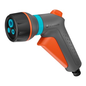 Gardena Multi-Brause Classic, Gartenspritze mit drei Sprühbildern für Gartenbewässerung.
