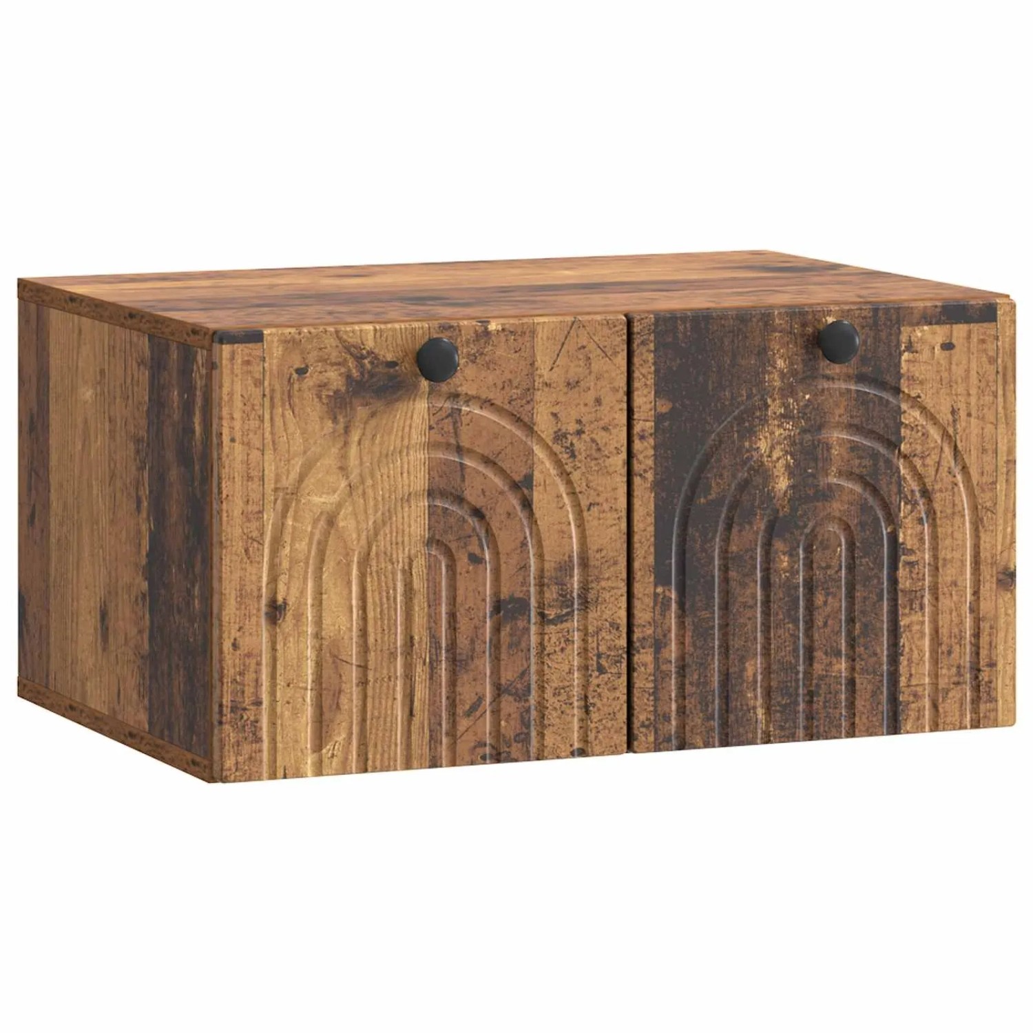 vidaXL Wandmontierter TV-Schrank Altholz 59,5 x 41 x 30 cm 898173