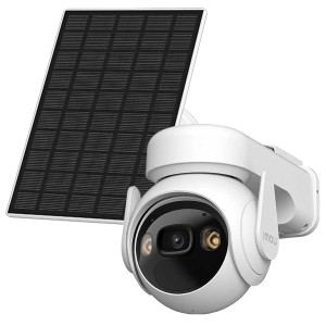 IMOU Überwachungskamera Cell PT Lite Kit mit Solarpanel - Batteriebetriebene 3 MP WLAN-Kamera