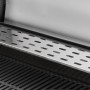 Detailaufnahme: Warmhalterost aus Edelstahl im Enders Gasgrill Chicago Next 4 R Turbo.