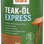 Dose OBI Teak-Öl Express 750ml für Holzpflege und Schutz vor Witterungseinflüssen.