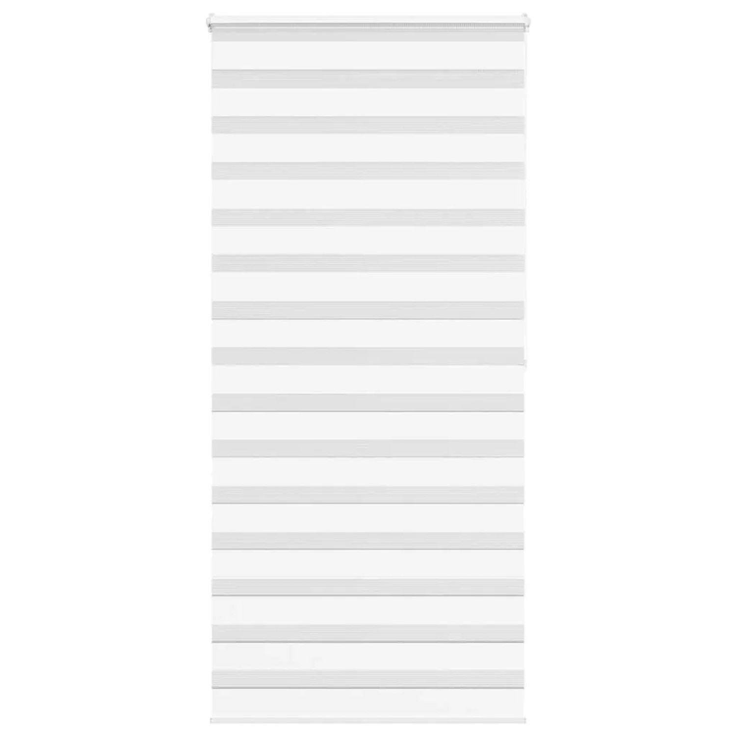 vidaXL Doppelrollo Weiß 115x200 cm Stoffbreite 110,9 cm Polyester 4014784 günstig online kaufen