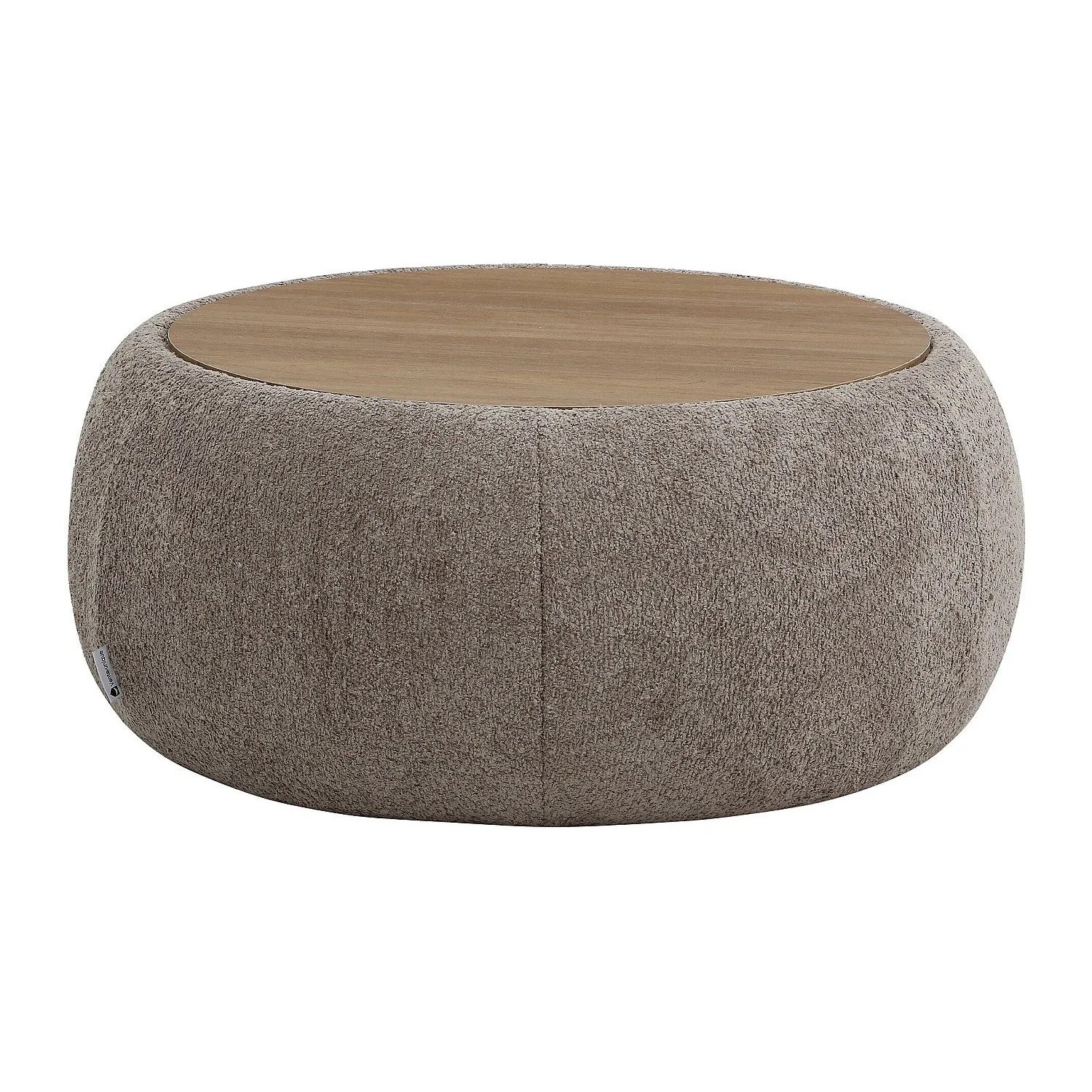 Vente-unique Couchtisch Sorieli Taupe 85 cm