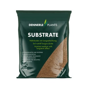 Dennerle Plants Substrate, 2,5 l Langzeit-Nährboden für Aquarienpflanzen.