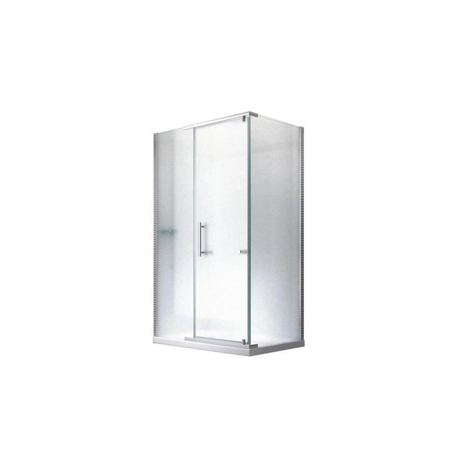 Glaszentrum Hagen  100x90x195cm  Hephaistos Frost Duschkabine  8mm