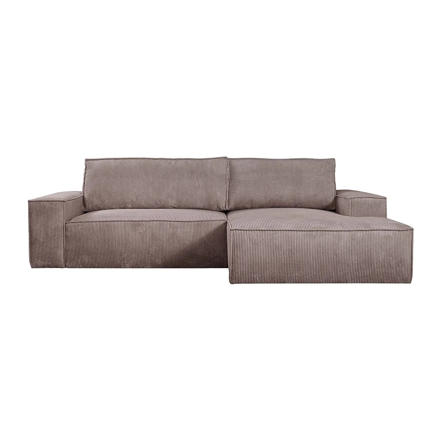 Vente-unique Schlafsofa Amelia Malve 267 cm