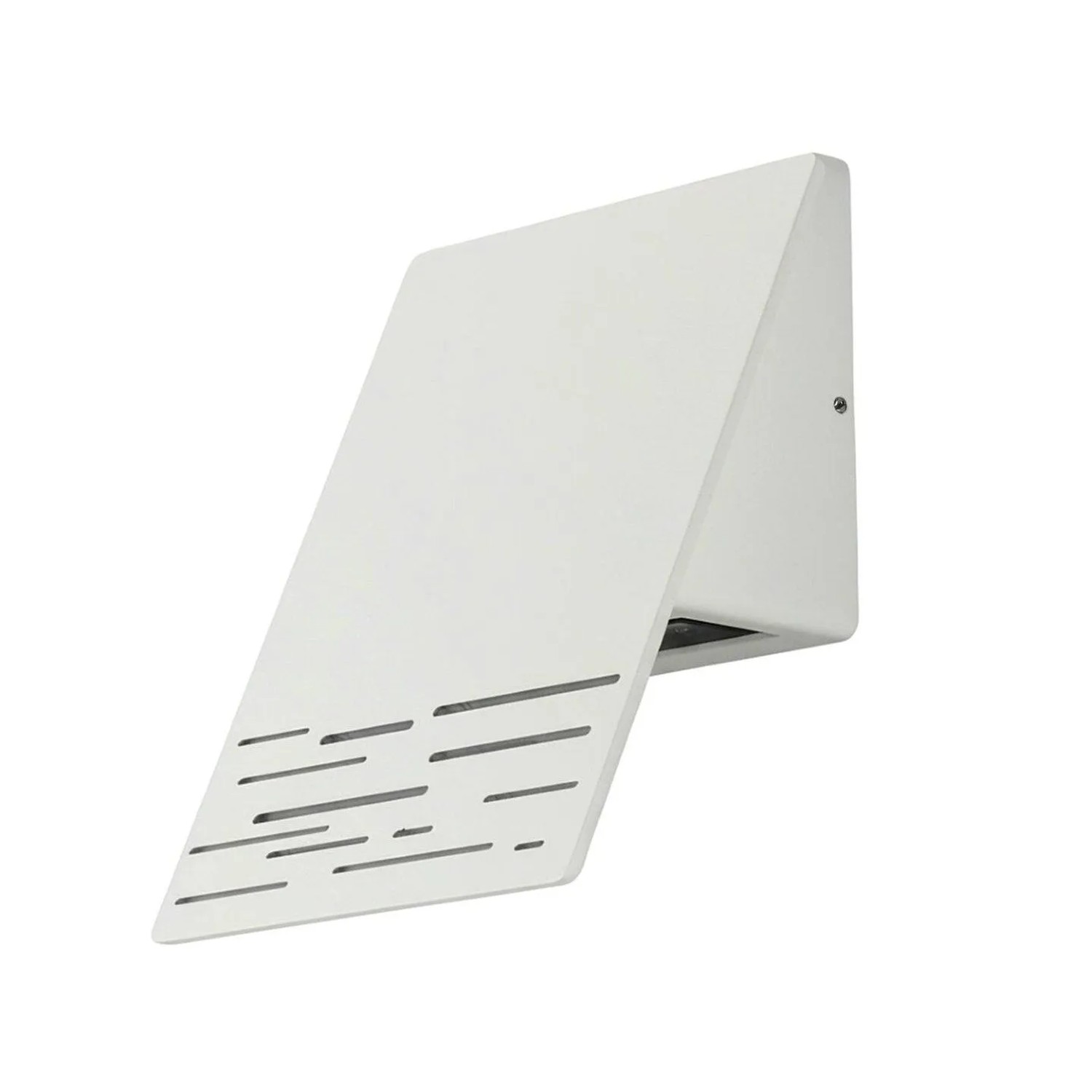 EASYLIGHT Außenwandlampe LED 15 CM Breit Weiß IP44 Downlight Aluminium Druckguss Glas