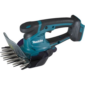 Makita Akku Gras- und Strauchschere DUM604ZX, 18 V, blau-schwarz, mit Grasscherblatt und Strauchmesser.