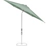 Suncomfort Marktschirm Green mit Kurbel, dreh- und neigbar für optimalen Sonnenschutz.