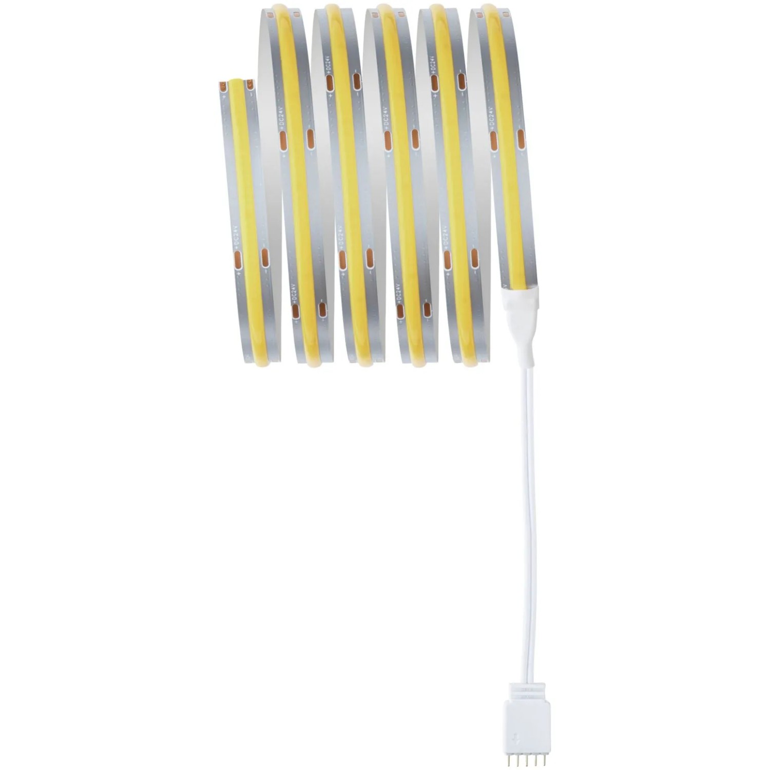 Paulmann MaxLED 500 COB LED-Streifen Basisset, 10W, tageslichtweiß, mit Anschlusskabel.
