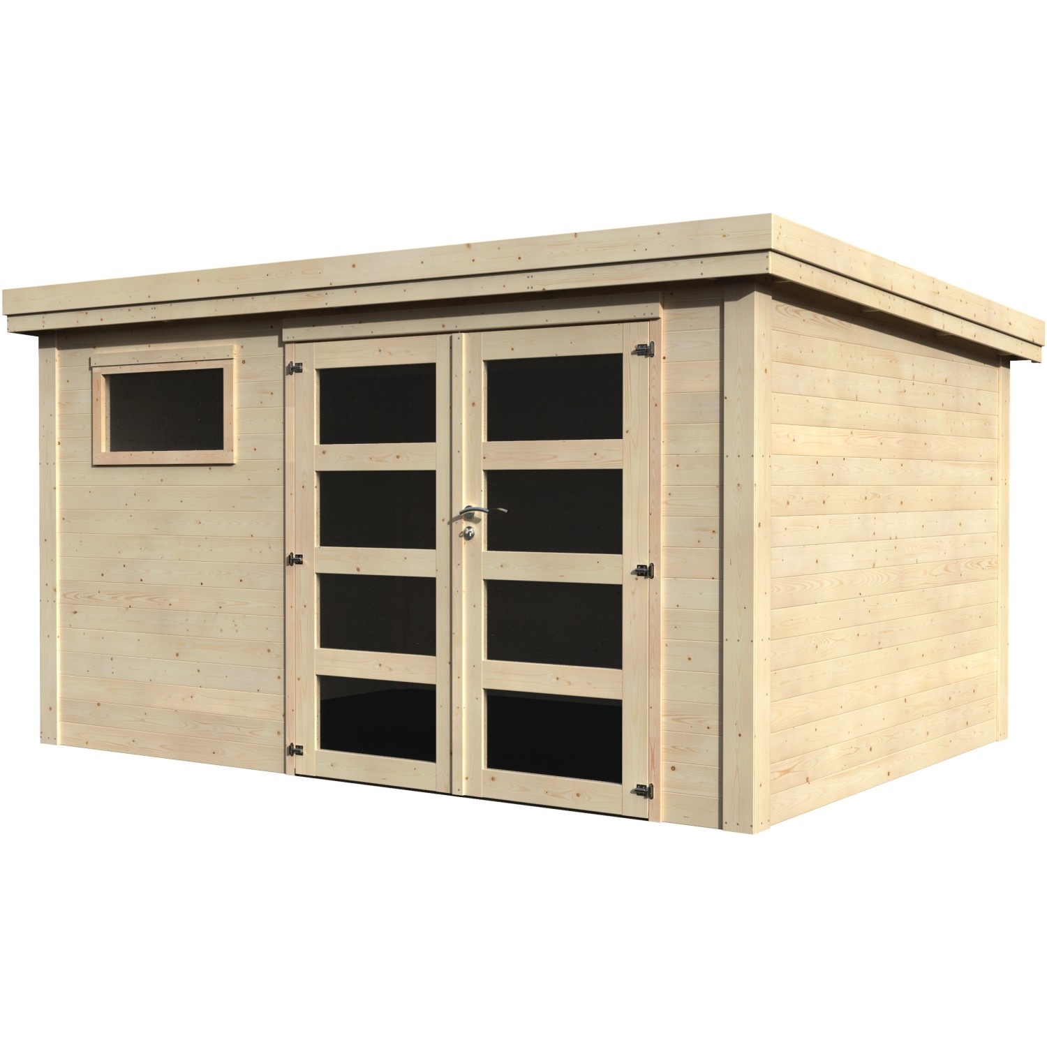 Decor et Jardin Holz-Gartenhaus - Pultdach Unbehandelt 275 cm günstig online kaufen