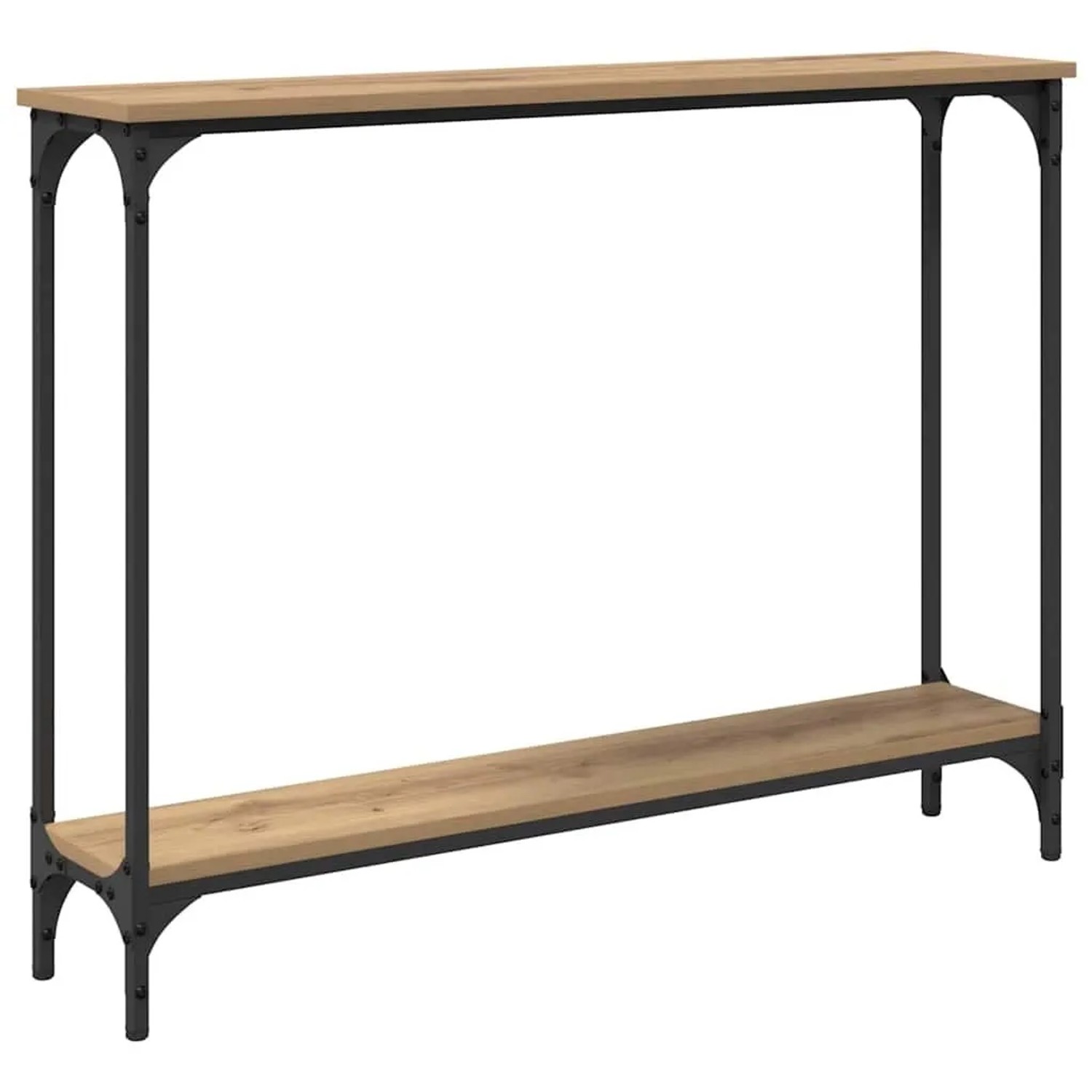vidaXL Konsolentisch Artisan-Eiche 100 x 22,5 x 75 cm Holzwerkstoff 882191