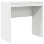 Weißer vidaXL Schreibtisch (80x40x76 cm) aus Holzwerkstoff.