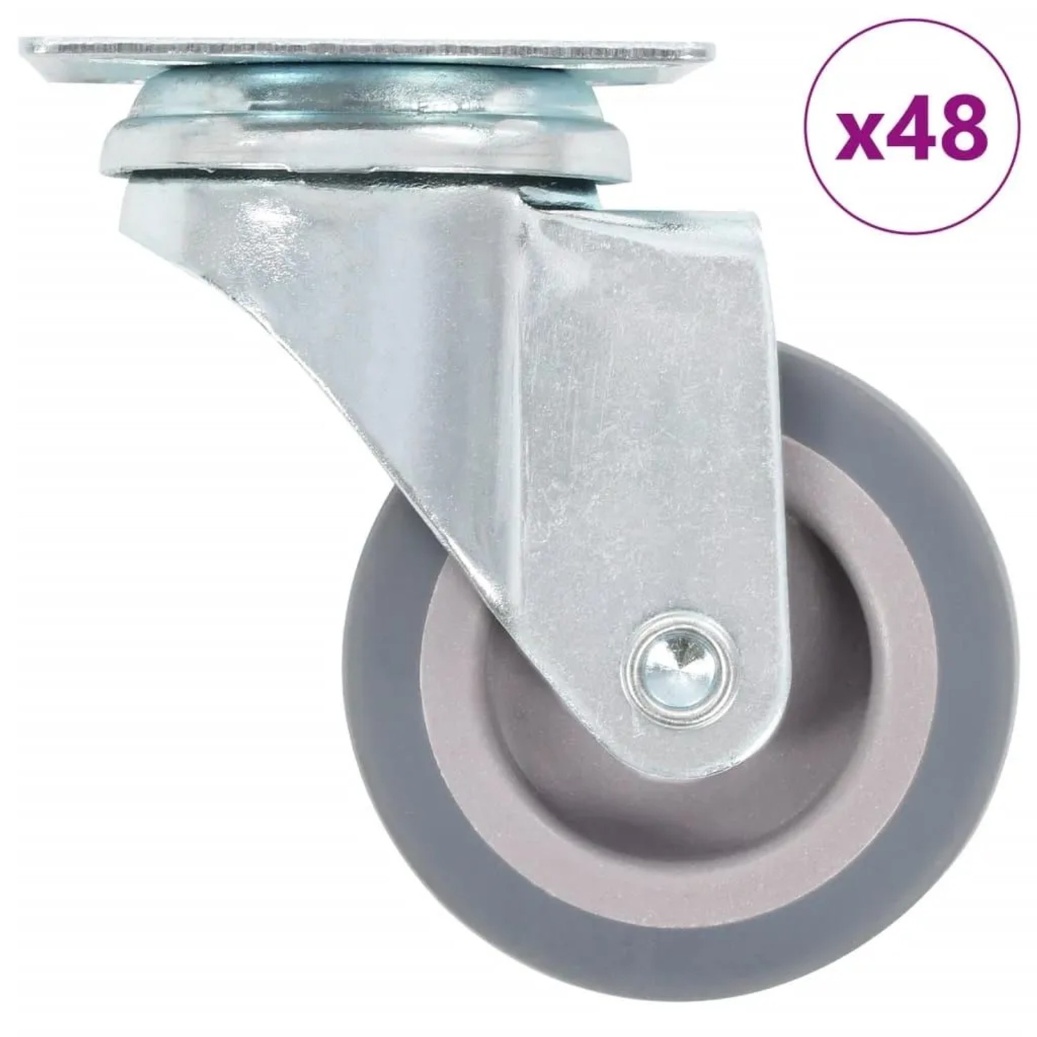 vidaXL 48 Stk Lenkrollen 50 mm 277903
