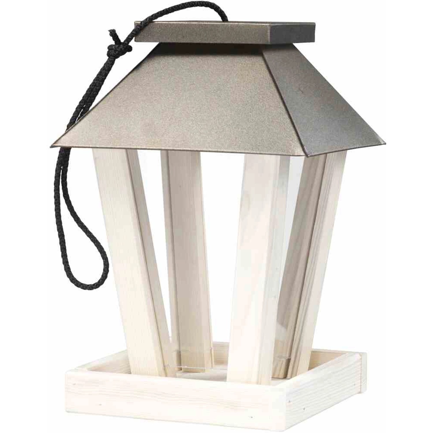 Siena Garden Futterspender Kiefer Creme und Kupfer 18,5 cm x 28 cm FSC®