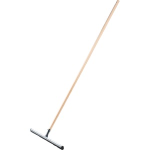 Wasserschieber 130 cm mit Holzstiel zum Beseitigen von Wasser auf glatten Böden.