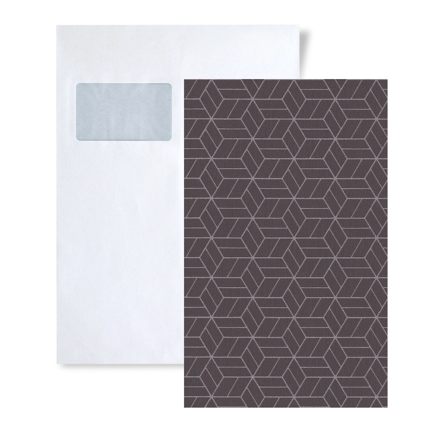 PROFHOME 1 MUSTERSTÜCK S-369201-GU DIN A4 MUSTER der Geometrischen Tapete günstig online kaufen