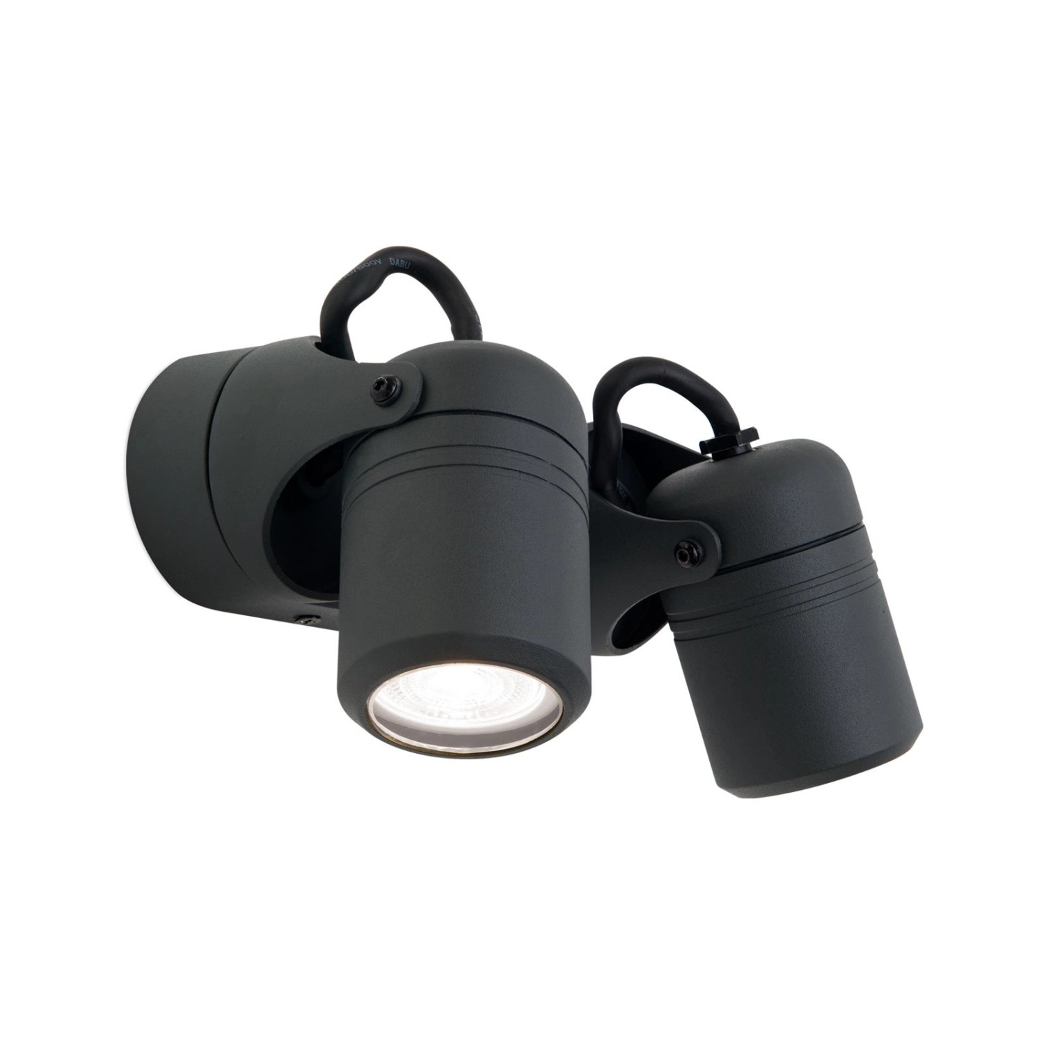 Orion Leuchten Außen Spots Vision 2xGu10 IP44 Anthrazit