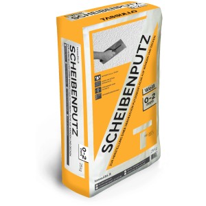 Sack Tassullo Scheibenputz 2mm, wasserabweisend, 25kg, für Innen & Außen.