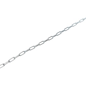 Verzinkte Rundstahlkette (Ø 6 mm) als Meterware für Werkstatt, Haushalt und Garten.