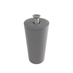 Bauheld Rollladenstopper 40mm Grau Offen 8 Stück