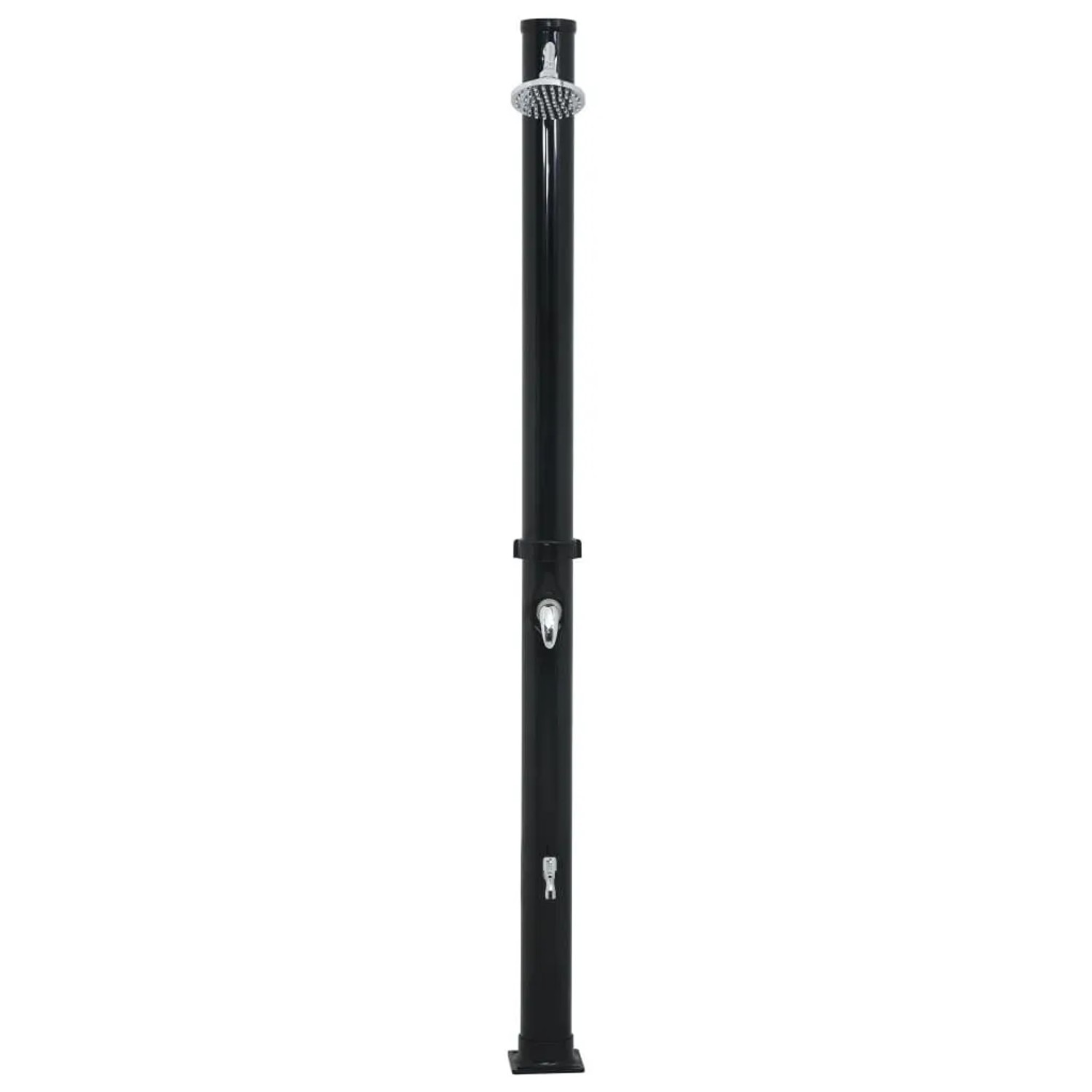 vidaXL Solardusche Schwarz 220 cm 20 L 92310_3